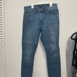 J. Crew Men's Skinny Jeans in Blue Denim
